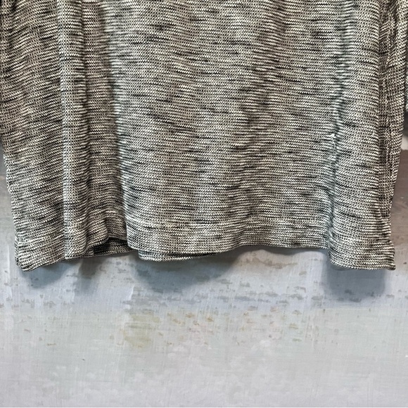 J JILL Pure Jill Gray Flecked 100% Cotton Knit Pullover Sweater Sz XL 3/4 Sleeve - Picture 11 of 13